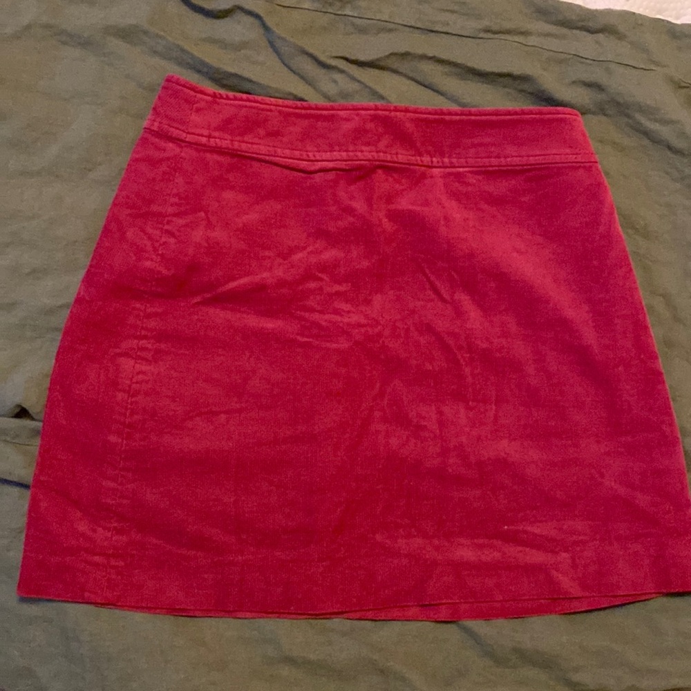 Burgundy Skirt